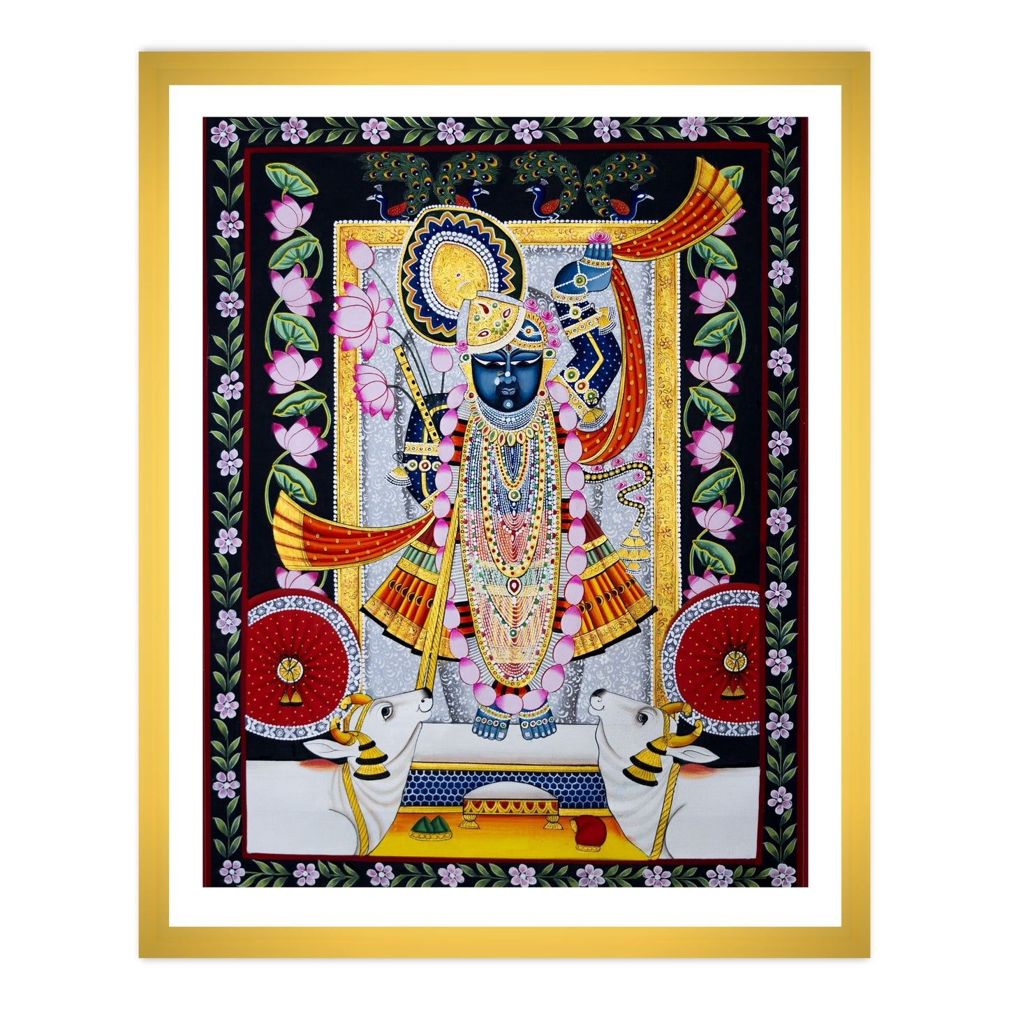 Buy Shrinathji Pichwai Painting | Indian Art for Wall Decor