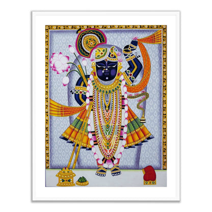 Buy Beautiful Lord Shrinathji Nathdwara Wall Painting