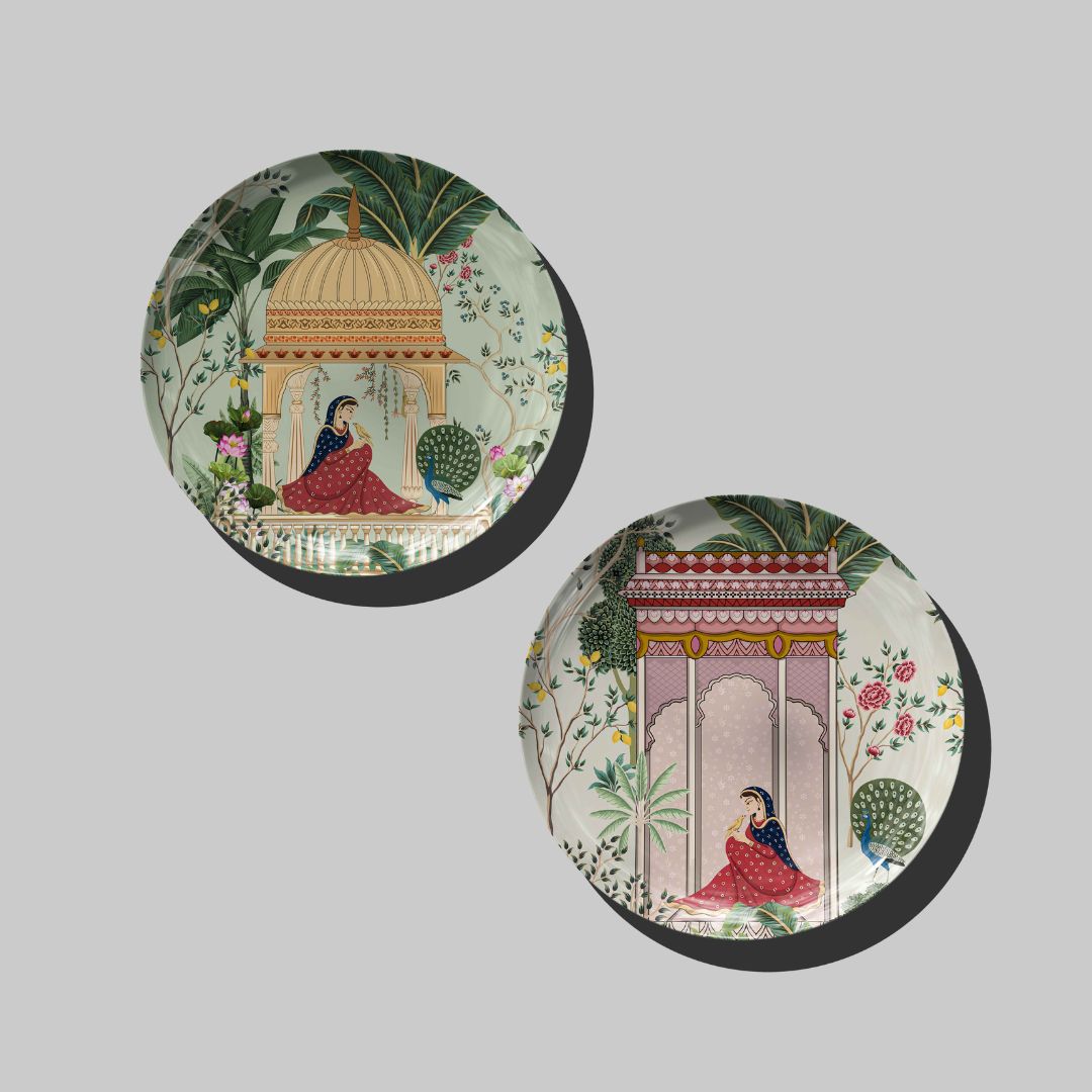 Rani Sahiba Decor Wall Plate set