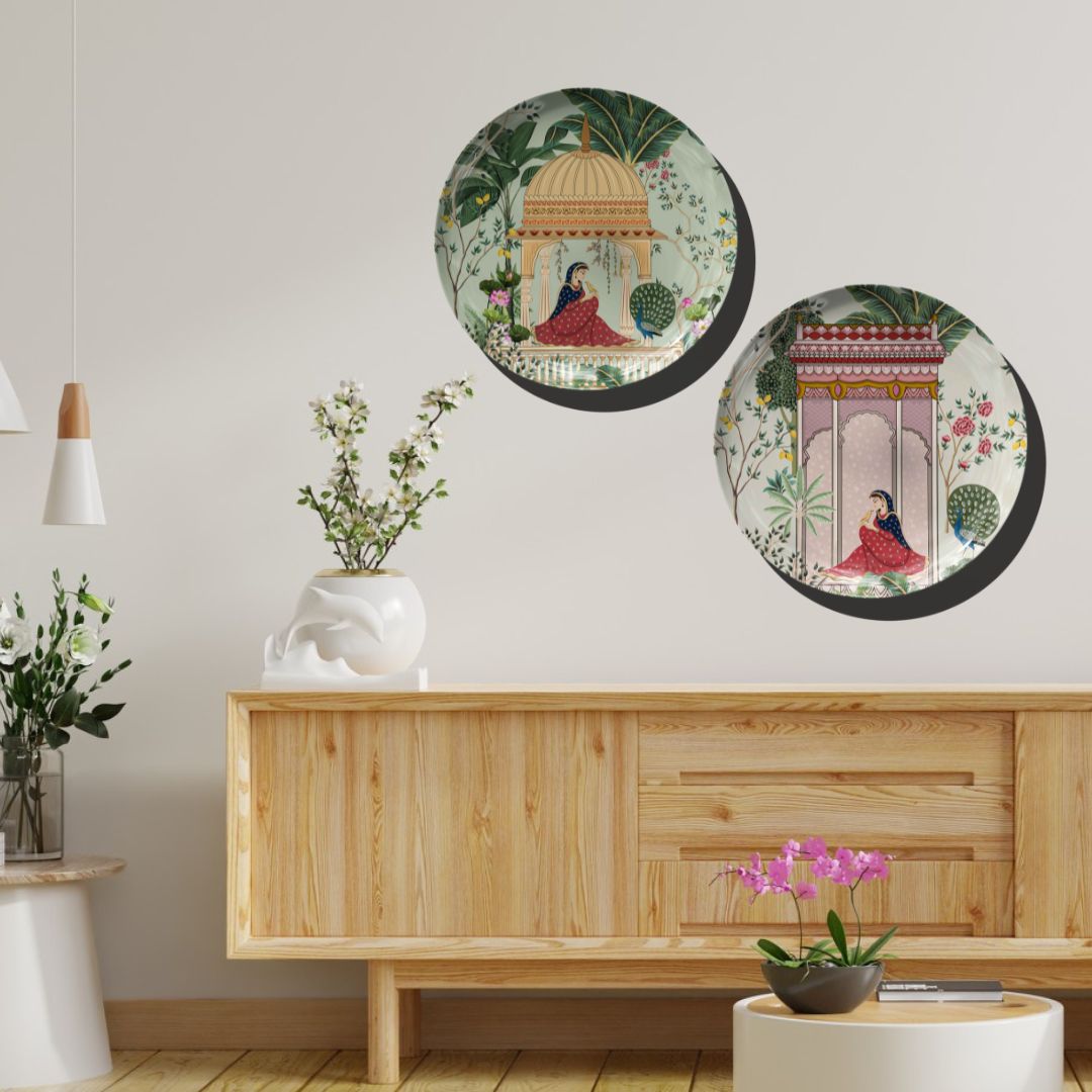 Rani Sahiba Decor Wall Plate set