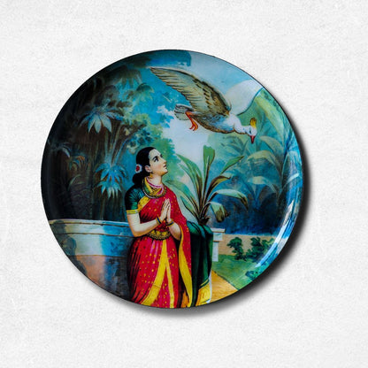 Mythology & Royalty – Raja Ravi Varma Premium Steel Wall Plates