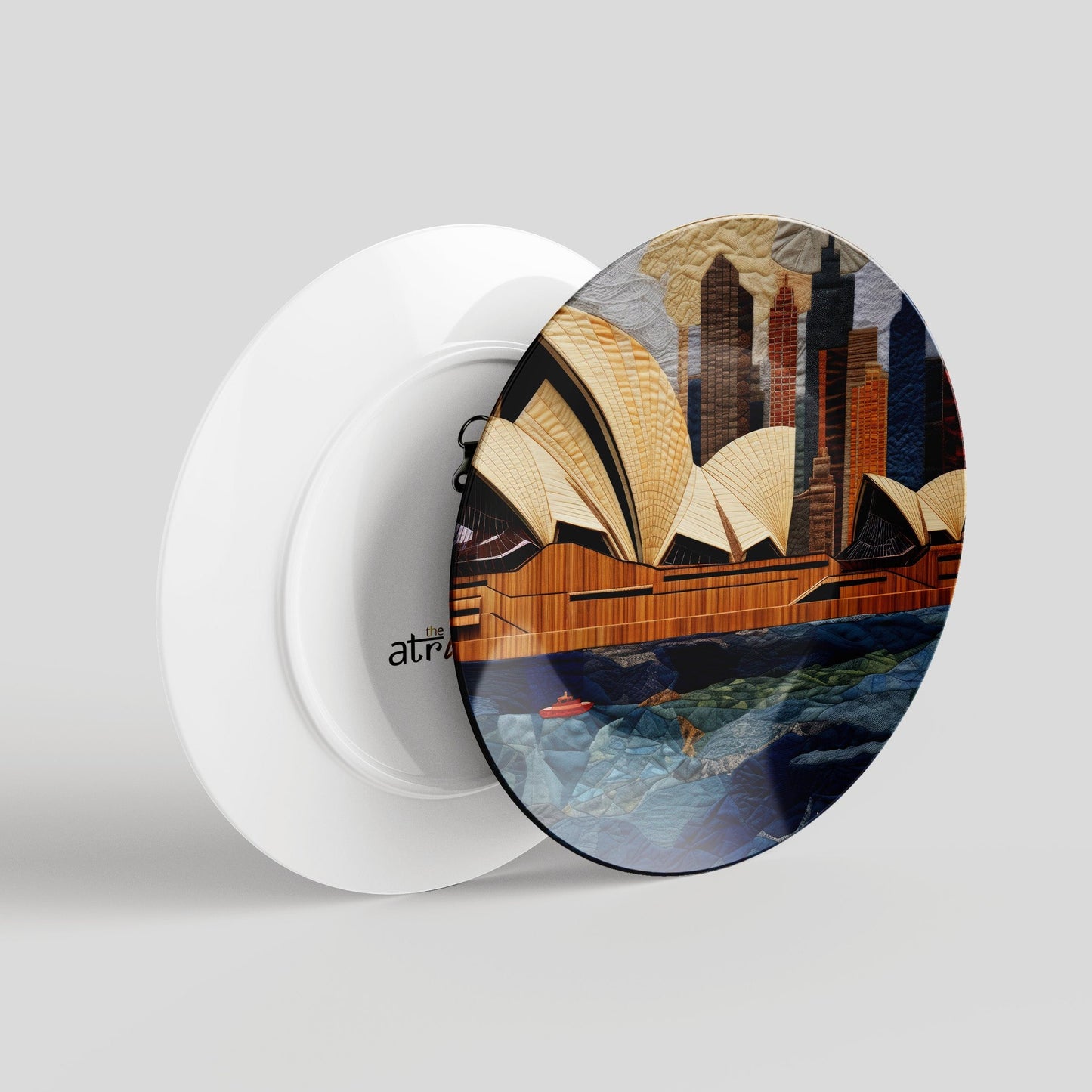 Sydney Opera House Decorative Travel Wall Plate for Home Decor