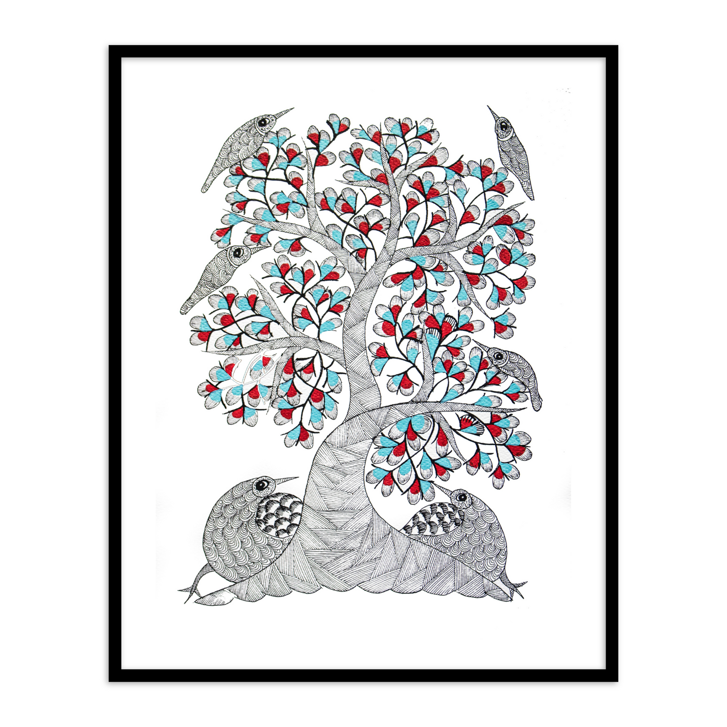 Set of 2 - Gond Art IV