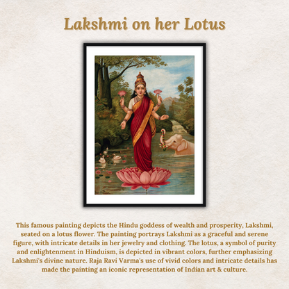 Lakshmi Ji painting for Diwali and every India Home