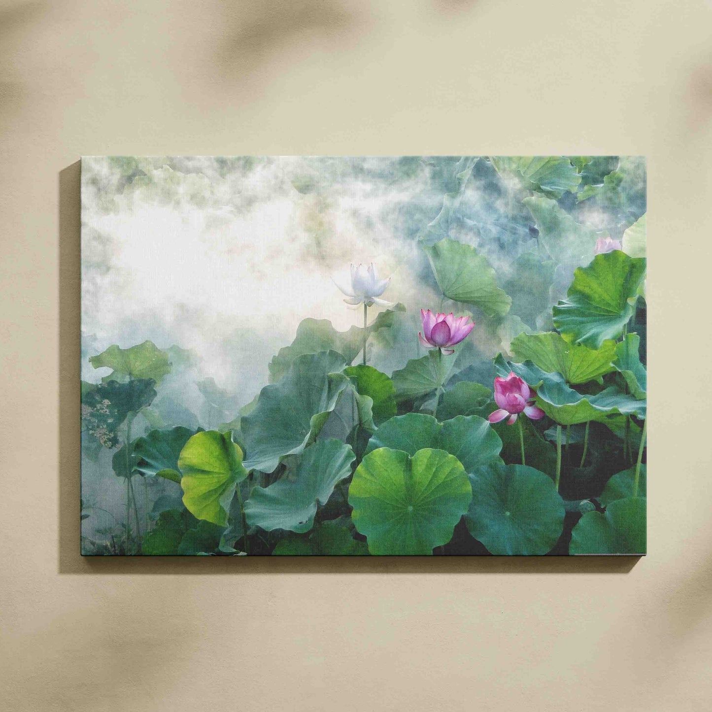 Beautiful Lotus Flower Vastu Painting for Wall Decor