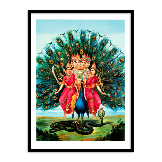 Kaikeyi demands that Dasharatha banish Rama from Ayodhya by Raja Ravi Varma Wall Art for home decor 