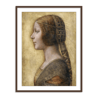 Profile of a Young Fiancée by Leonardo da Vinci