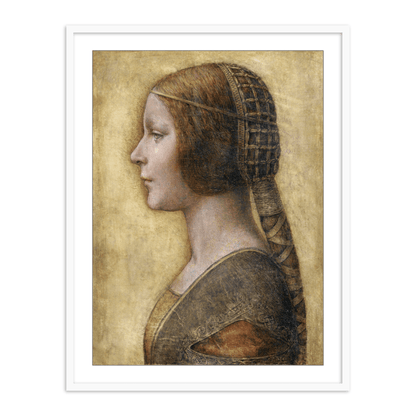 Profile of a Young Fiancée by Leonardo da Vinci