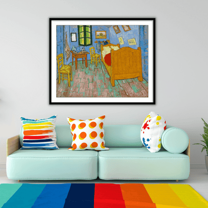 The Bedroom by Vincent Van Gogh Famous Painting Wall Art