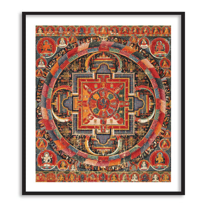 Mandala Buddha Painting Tibetan Art for Home Decor Online