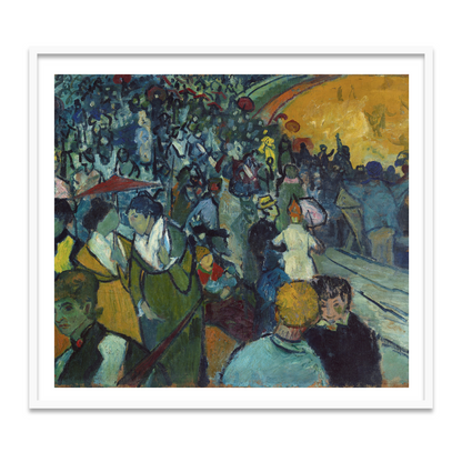 Les Arènes by Vincent Van Gogh Famous Painting Wall Art