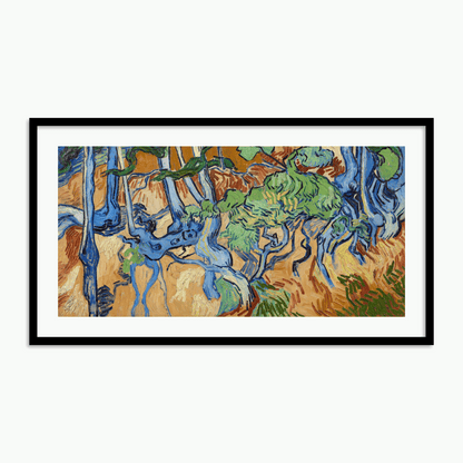 Tree Roots by Vincent Van Gogh Famous Painting Wall Art