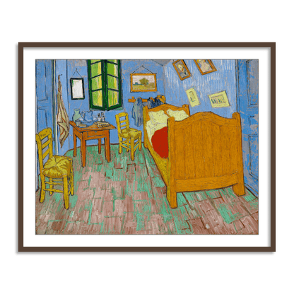 The Bedroom by Vincent Van Gogh Famous Painting Wall Art